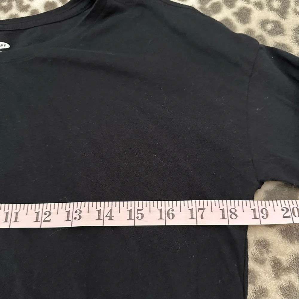 Old Navy Long Sleeve Softest Tee in Black Size XXL 16 Girls